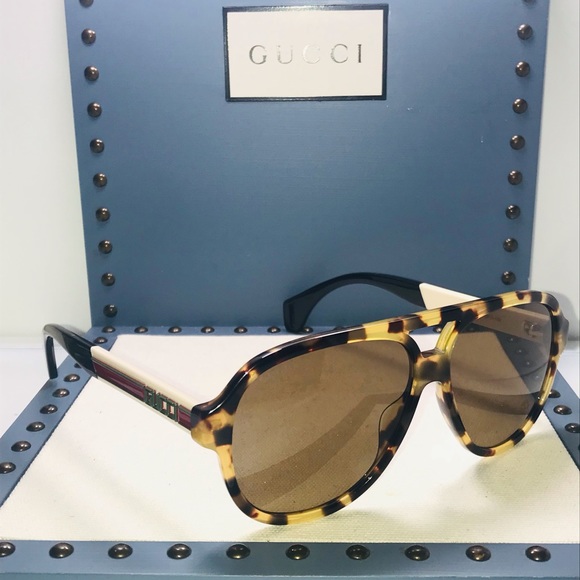 Aviator Acetate Gg0463s-005 Sunglasses - Picture 3 of 10